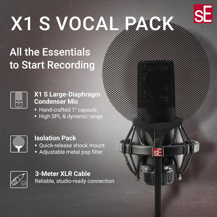SE ELECTRONICS X1S Vocal Pack Mehrfarbig, Mehrfarbig
