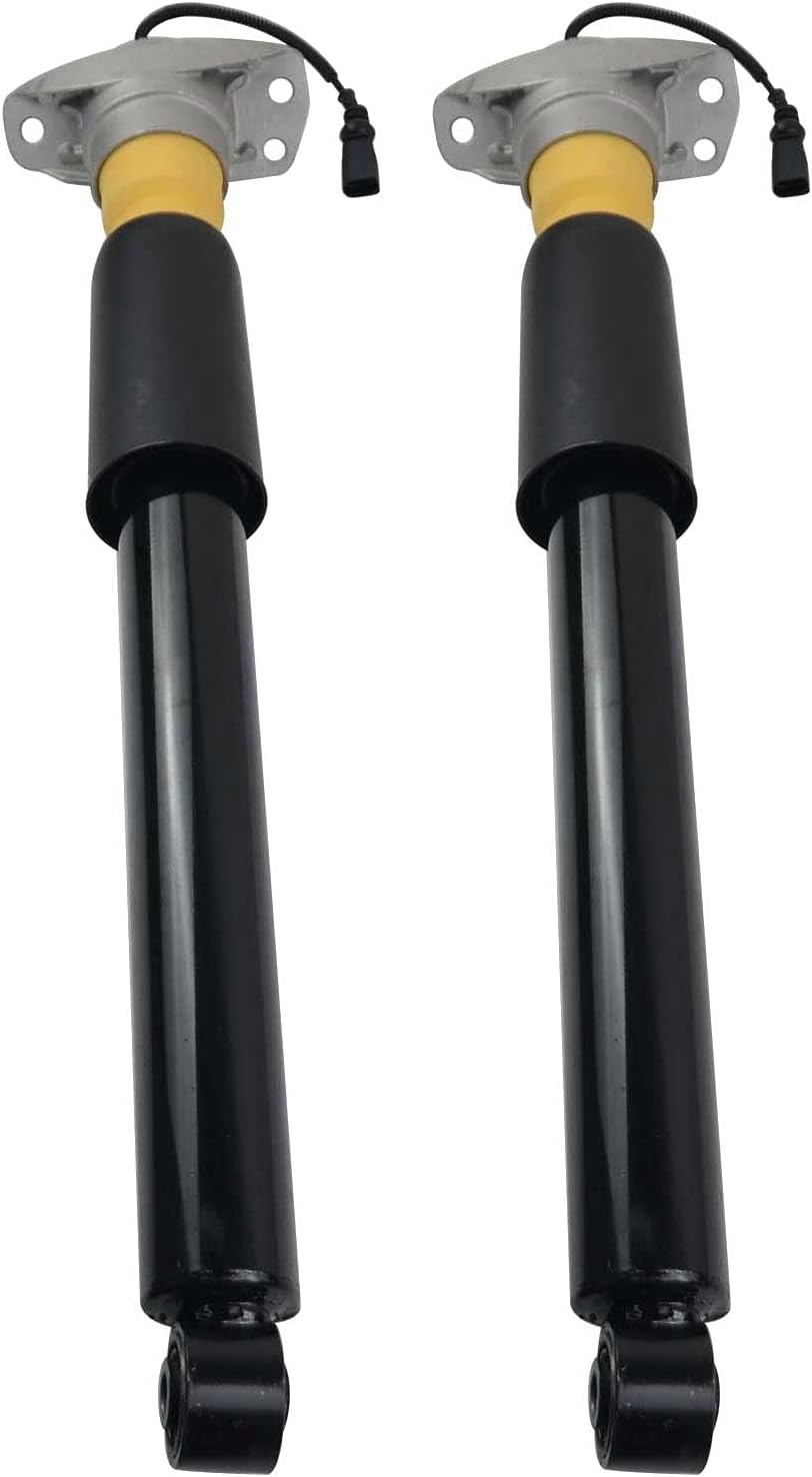 Huiruhy 2x Luftfederbein Stossdämpfer hinten kompatibel mit A6 C7 A7 4G Sportback Elektronisch 4G061