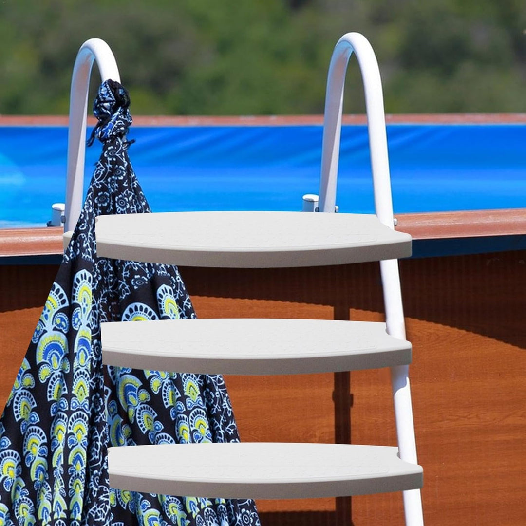 Ersatzstufe Kunststoffstufen Mit Schrauben Poolleiter Ersatzstufe, Schwimmbadleitern Pedale Mit Schr