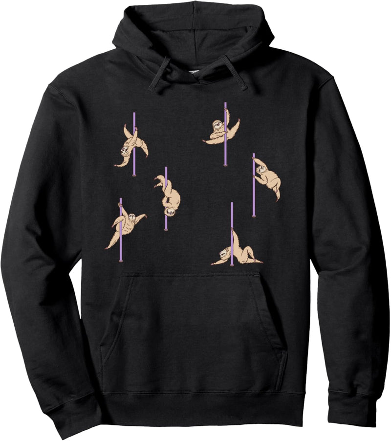 Sloths Pole Dancing Club Pullover Hoodie