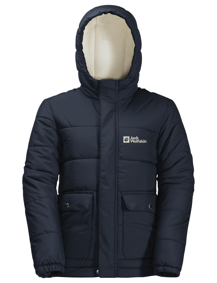 Jack Wolfskin Unisex Kinder Snow Fox Jacket K Jacket 116 night blue, 116 night blue
