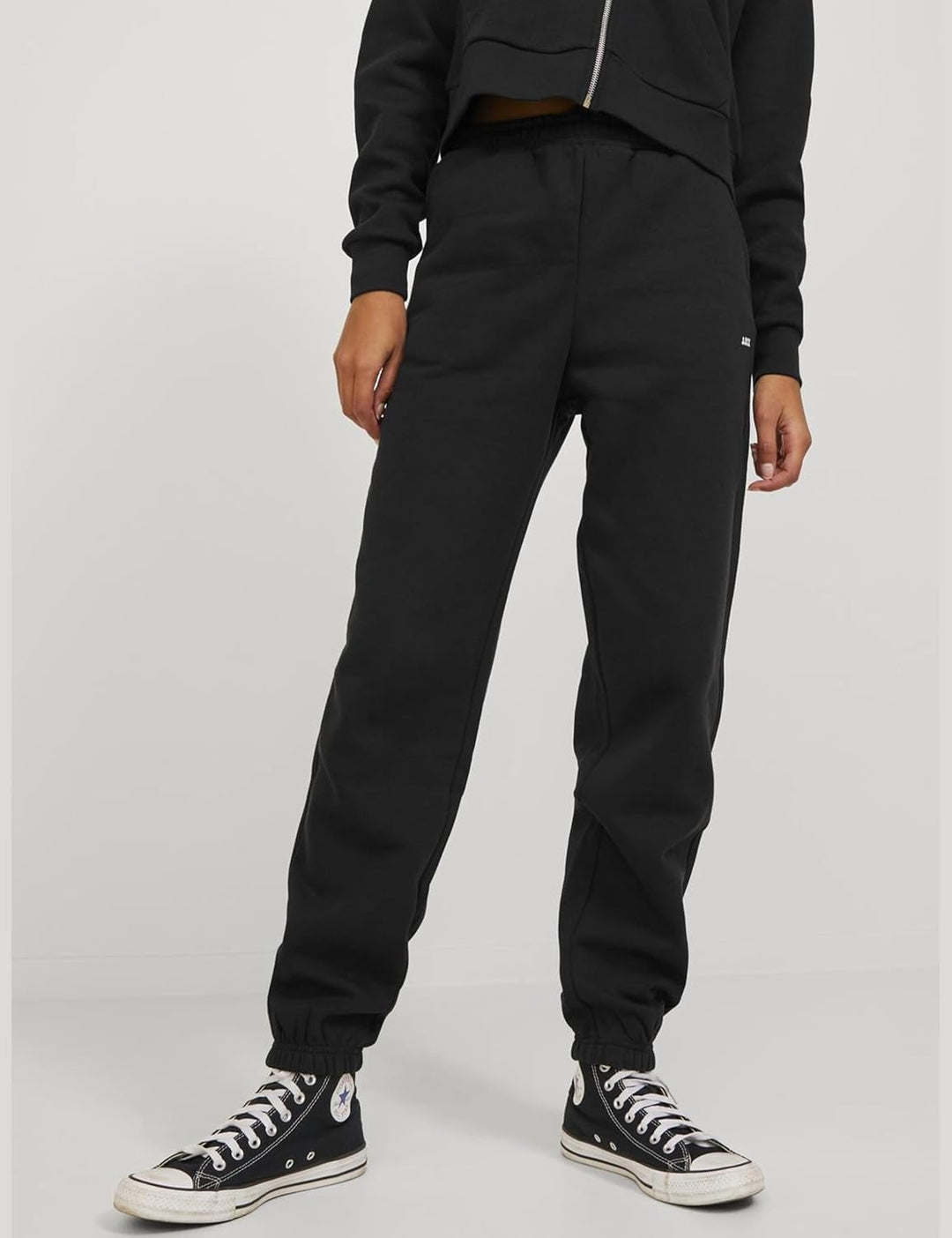 JJXX Female Jogginghose JXABBIE Jogginghose XS Black/Print:white Jjxx Logo, S