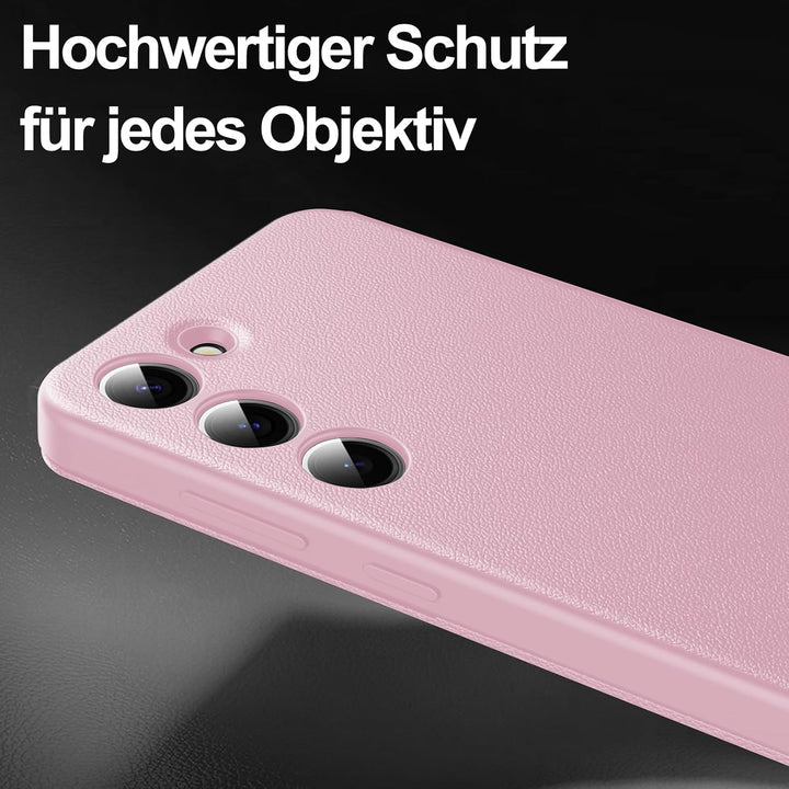 für Samsung S24 Smart View Hülle, Wallet Smartphone Case, für Samsung Galaxy S24 Handyhülle Clear Vi