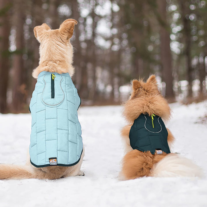 Kurgo Loft Hundejacke, Mit Hundegeschirr kombinierbar, Wasserdicht und reflektierend, Ideal für den