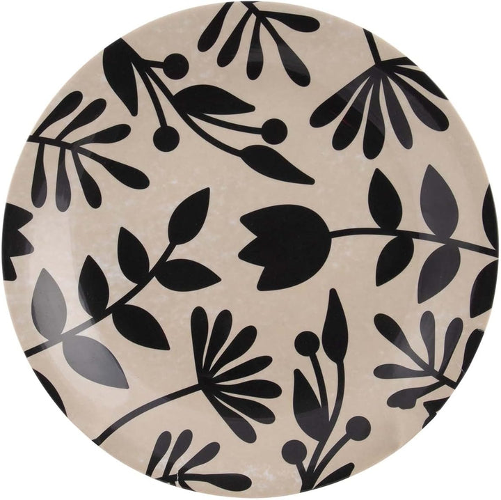 Bo-Camp - Essgeschirr - Mix & Match - 16 teilig - Beige/Schwarz