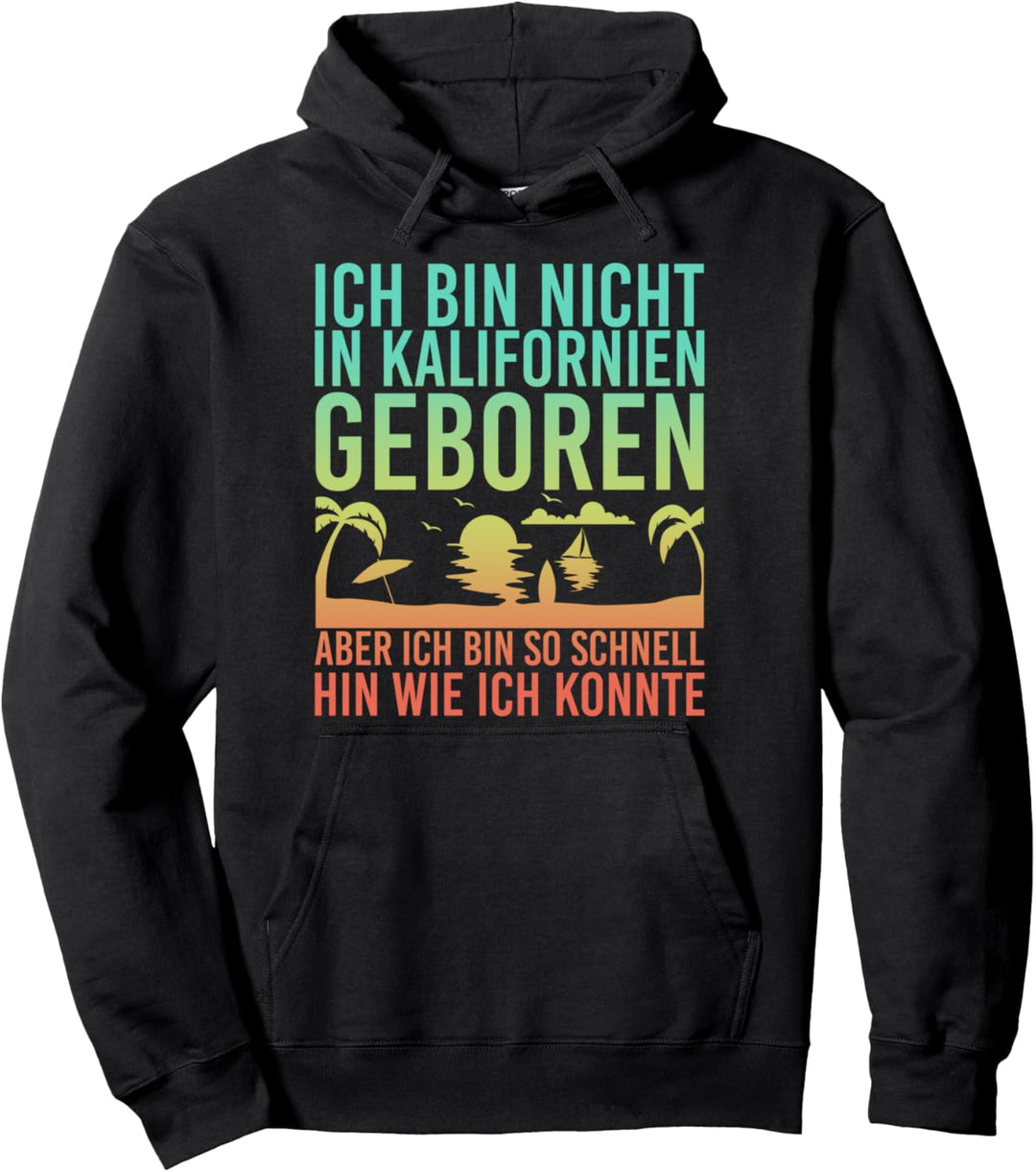 Lustiges USA Geschenk für Patrioten Amerika Kalifornien Pullover Hoodie