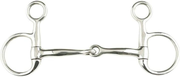 horze Baucher Einzeln Beweglich Bit Edelstahl 125, Edelstahl 125