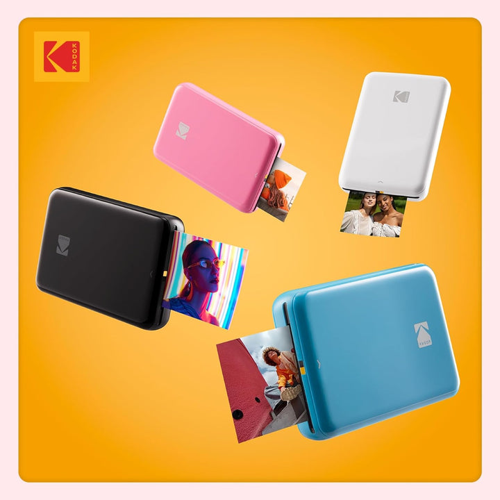 KODAK Step Instant Fotodrucker mit Bluetooth/NFC, ZINK-Technologie und KODAK App für iOS und Android