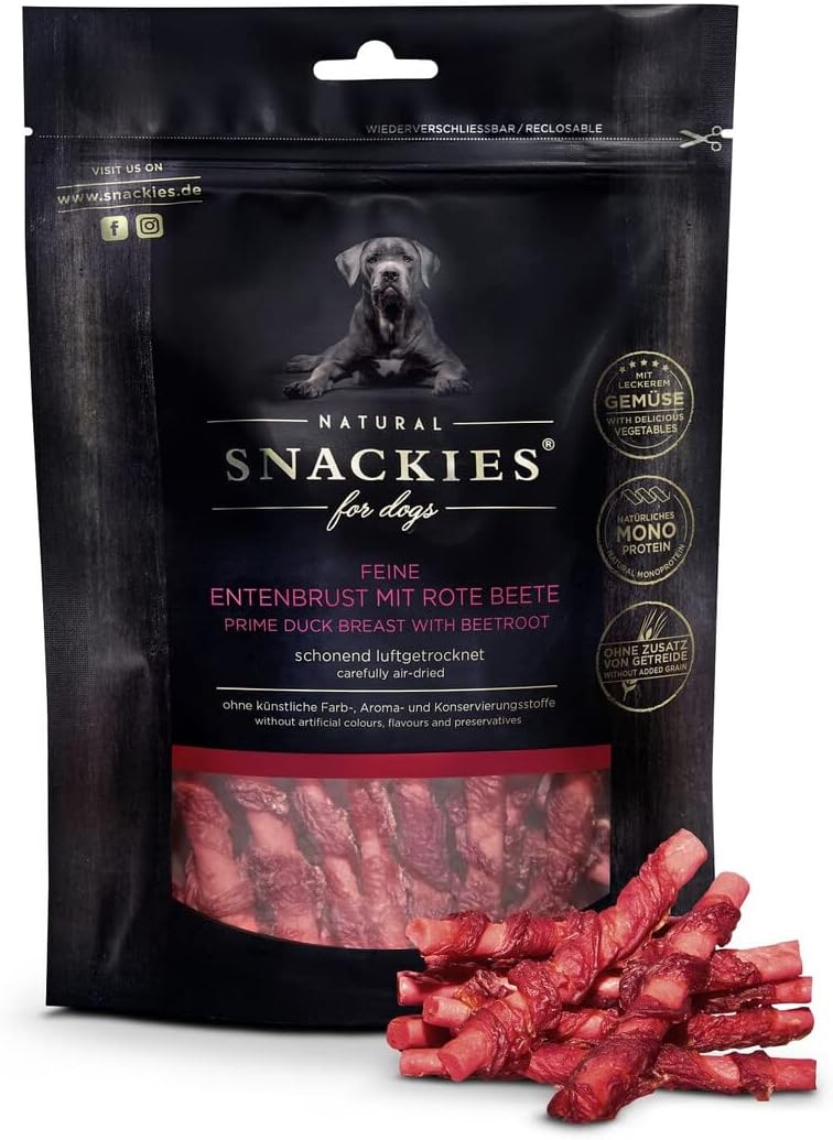 SNACKIES Vorteils-Set Genuss 8+1 Pack (à 170/180g) Premium Snacks für Hunde ohne Zusatz von Getreide