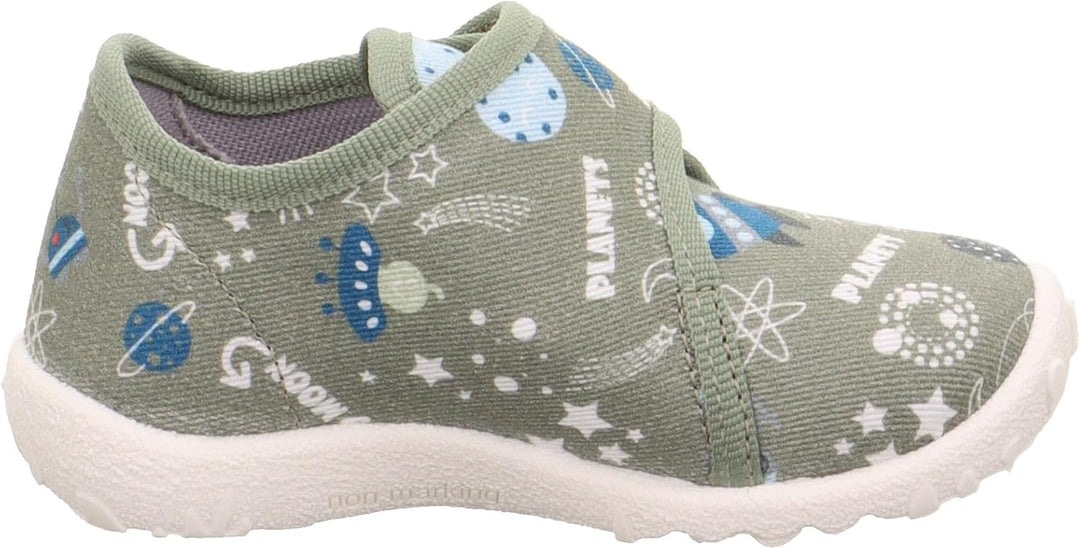Superfit SPOTTY Hausschuhe 0-809250 Jungen 20 EU Hellgrün Mehrfarbig 7540, 20 EU Hellgrün Mehrf