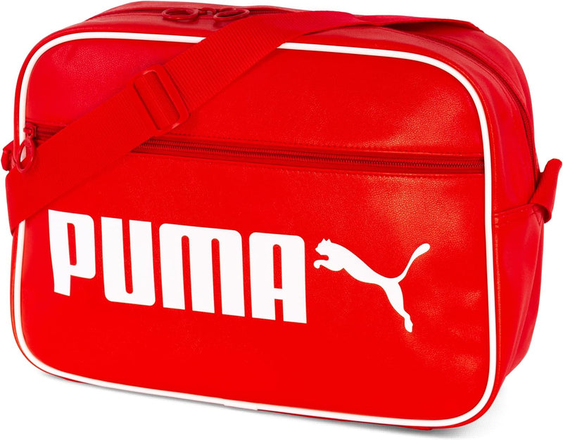 PUMA Unisex – Erwachsene Campus Reporter Retro umhängetasche Einheitsgrösse High Risk Red, Einheitsg