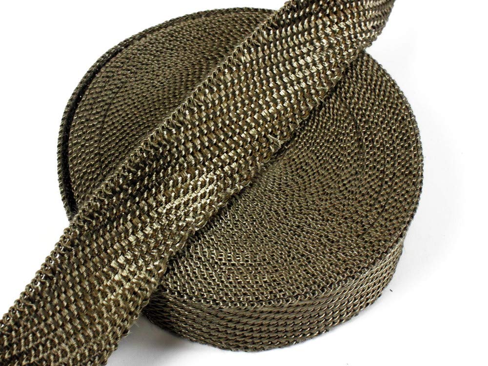 10m lang 30mm breit Titan Hitzeschutzband Fächerkrümmer Auspuff Made in Germany 1016122