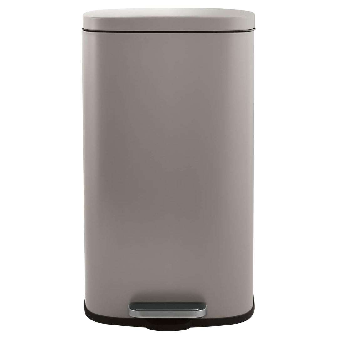 Spirella Mülleimer, Abfalleimer, Treteimer für die Küche, 50 Liter, Softclose, Inneneimer aus Kunsts
