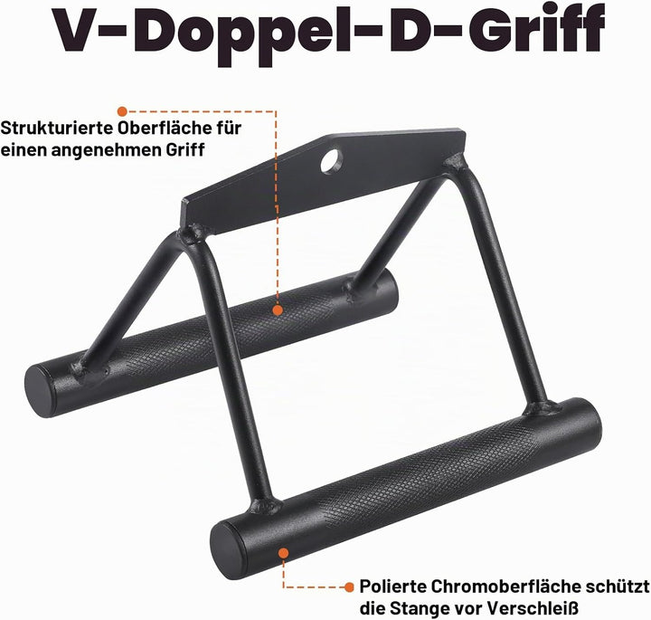 Workout Cable Machine Attachment for Home Gym, SERTT LAT Pulldown Attachments, Cable Accessories for