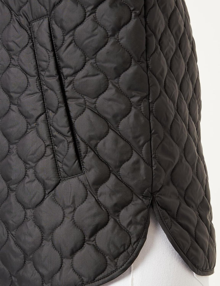 Geox Damen W Asheely Jacket 52 Schwarz, 52 Schwarz
