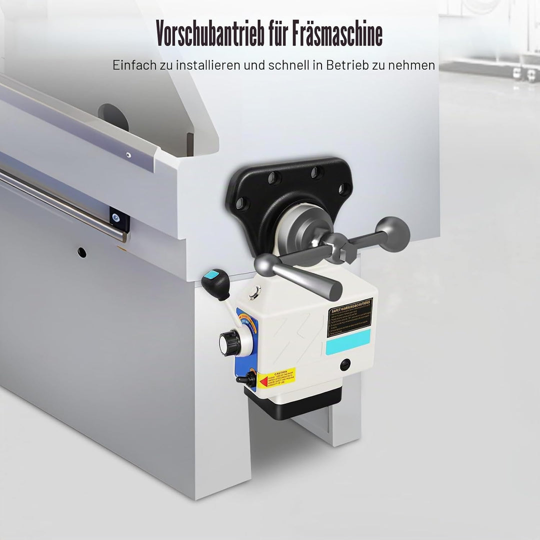 Fräsmaschine, 220V 2,8a X-Achse Frästischvorschub Vorschubmotor Table Feed, Max. Drehmoment 155kg fü
