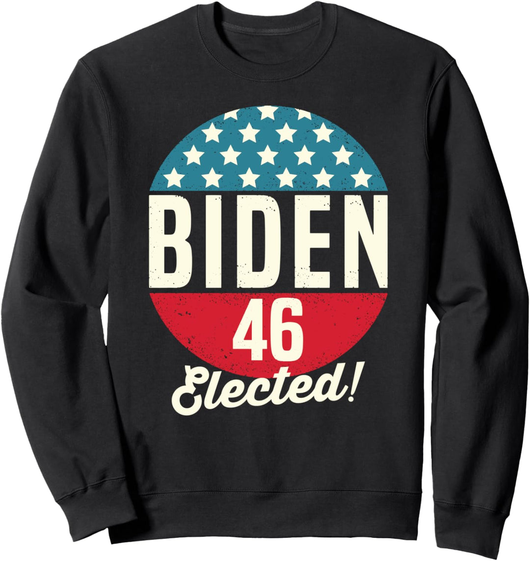 Retro Vintage Biden 46 Elected USA President-Elect Sweatshirt