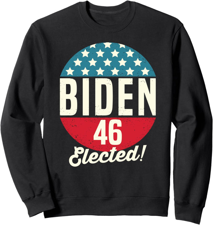 Retro Vintage Biden 46 Elected USA President-Elect Sweatshirt