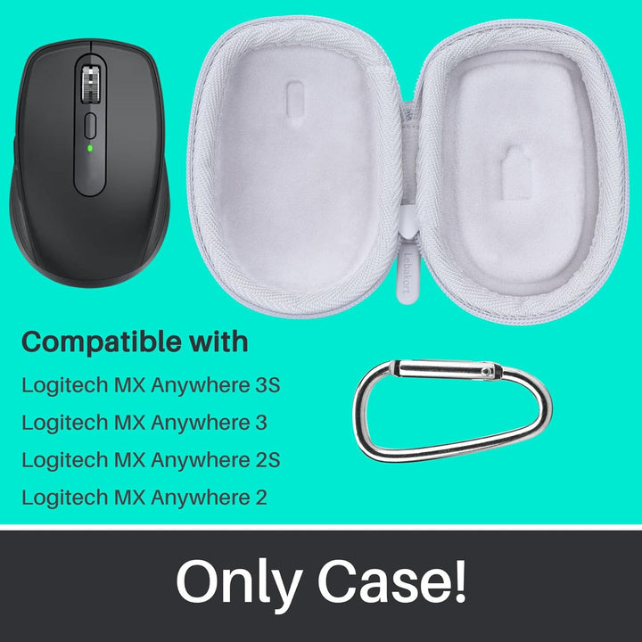 Hart Reise Schutz Hülle Etui Tasche für Logitech MX Anywhere 3S Anywhere 3 Anywhere 2S Anywhere 2 Fo
