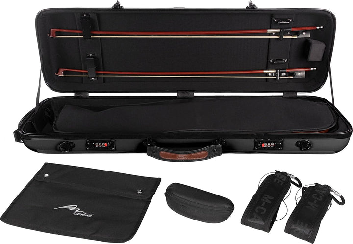 Geigenkoffer Glasfaser Safe Oblong 4/4 schwarz M-Case