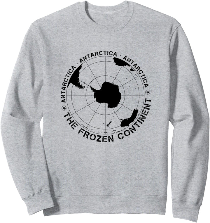 Alte Karte der Antarktis Sweatshirt