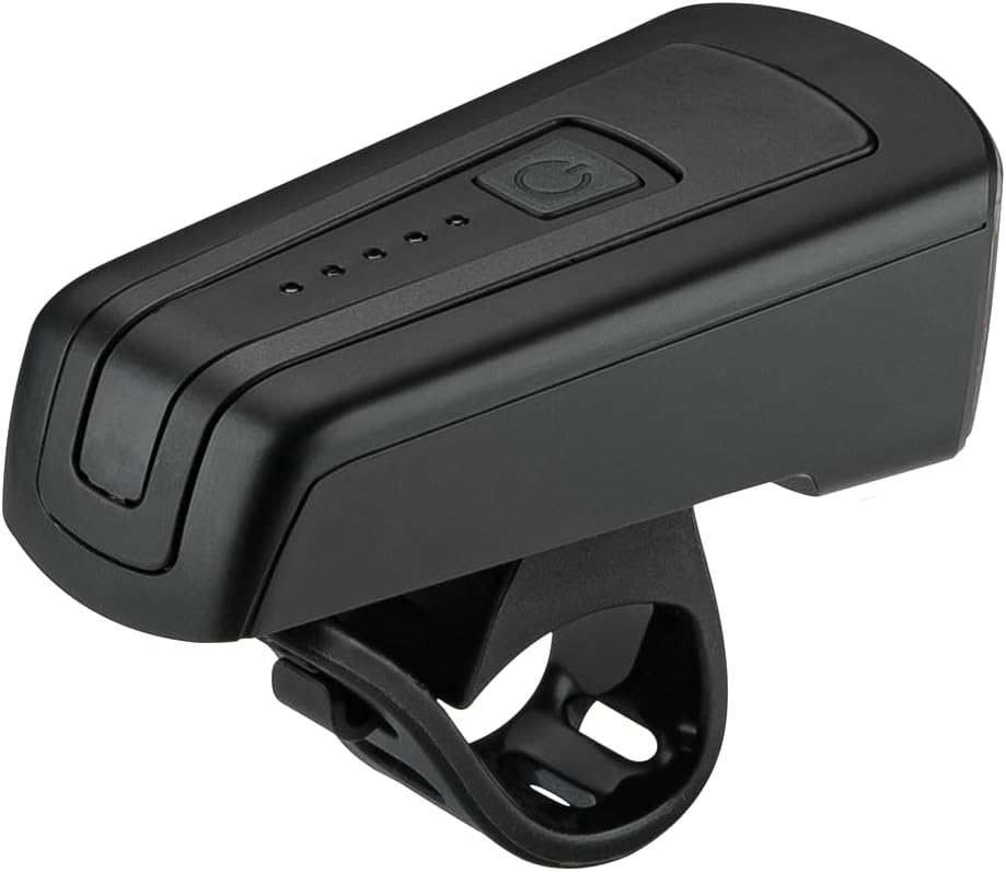AXA Fahrradlicht Dwn 100 Lux – USB Aufladbar – 20 Stunden Leuchtdauer – Batterieanzeige – StVZO Zuge