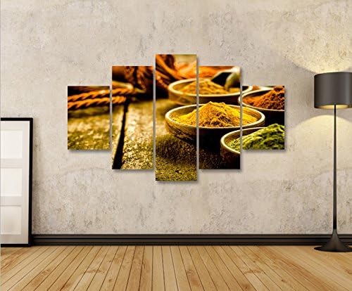 islandburner Bild Bilder auf Leinwand Gewürze Kochen Küche Orientalisch MF XXL Poster Leinwandbild W