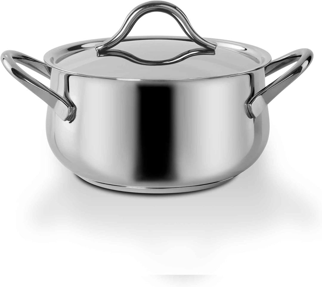 Barazzoni Sapore Italiano Batteria Batteria 11 pezzi silber/schwarz, Batteria 11 pezzi