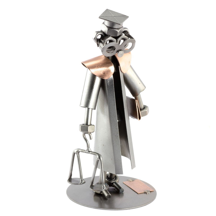 Steelman24 I Schraubenmännchen Richter I Made in Germany I Handarbeit I Geschenkidee I Stahlfigur I