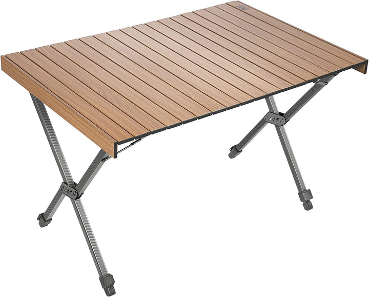 TIMBER RIDGE Campingtisch Klappbar Höhenverstellbar Klapptisch Camping Falttisch Tragbar Aluminium m