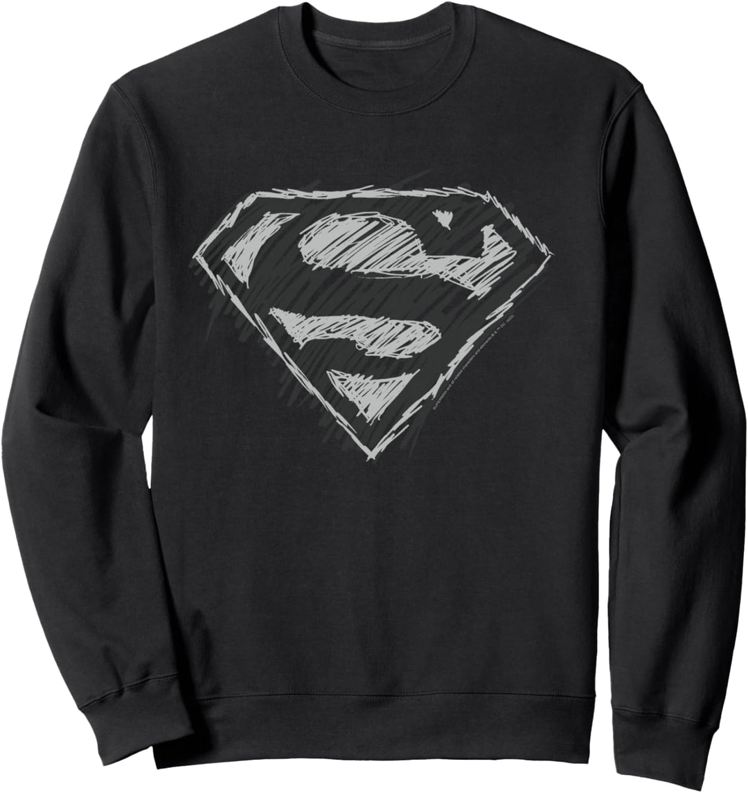 DC Comics Superman Logo Sketch Sweatshirt