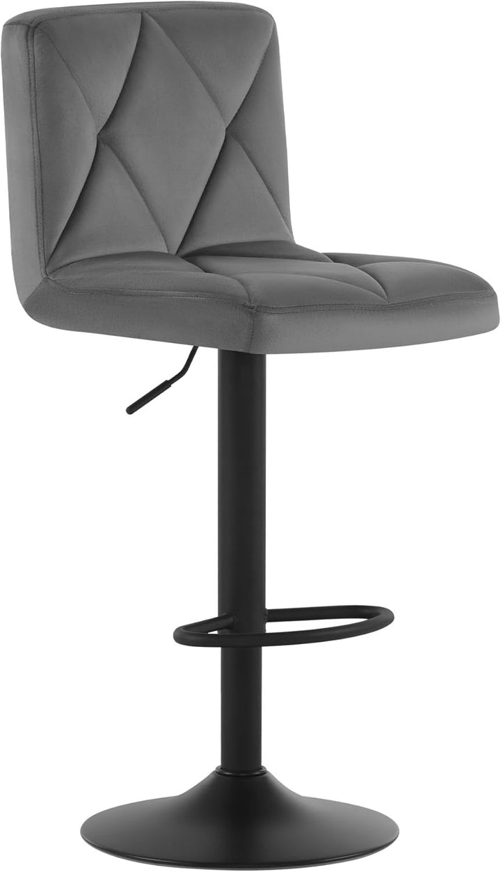 Lestarain 6 Stücke Barhocker,360°Drehbar Hocker Barstuhl Mit Rückenlehne Höhenverstellbar Tresenhock