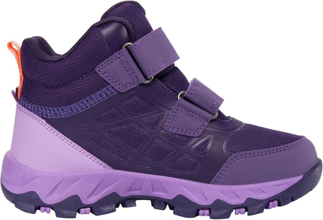Viking Unisex Kinder Track Mid Wp 2v Walking Shoe 29 EU Aubergine Lilac, 29 EU Aubergine Lilac