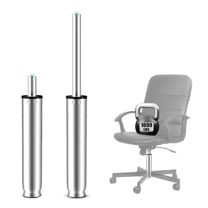 Mastery Mart Gasdruckfeder Bürostuhl Lang 297mm - 437mm, Gasdruckdämpfer Belastbar bis 450 kg, Büros