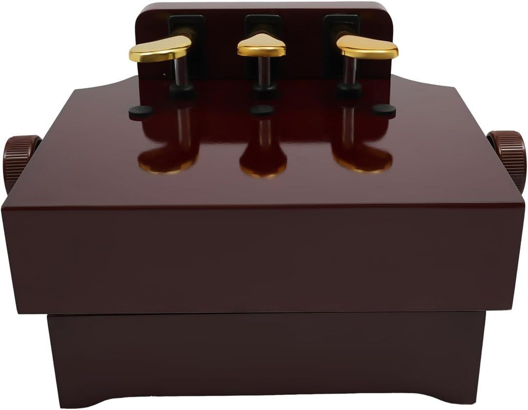 Klavier Pedalverlängerung, Klavier Pedal Extender mit 3 Pedale Klavierpedal-Verlängerungsbank Klavie
