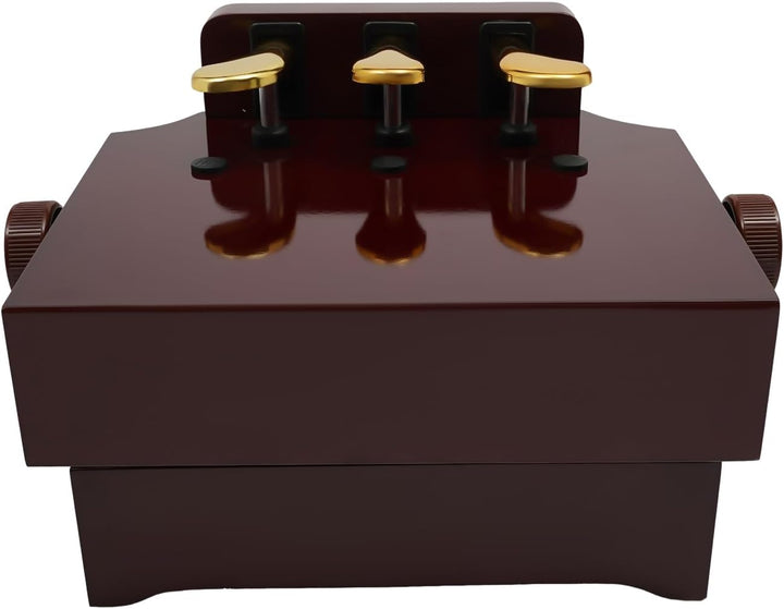 Klavier Pedalverlängerung, Klavier Pedal Extender mit 3 Pedale Klavierpedal-Verlängerungsbank Klavie