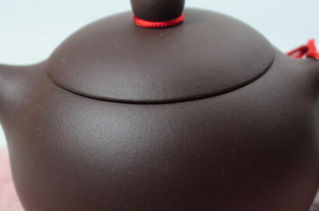 Yxhupot Teekanne, 175 ml, chinesische Yixing-Teekanne, Xishi Zisha Clay, natürlicher Schlamm Loch mi