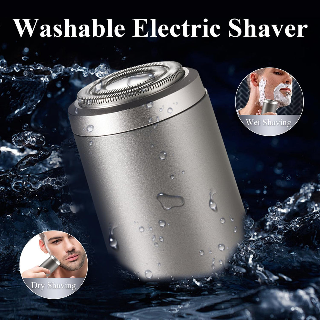 BSOON Mini Portable Electric Shaver, Multifunctional Rasierer Herren Elektrisch, USB Wasserdichter T
