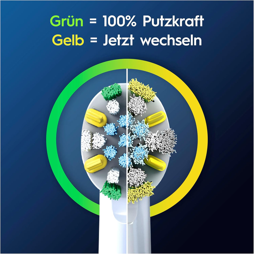 Oral-B Pro Tiefenreinigung Aufsteckbürsten für elektrische Zahnbürste, 6 Stück, tiefe Zahnreinigung