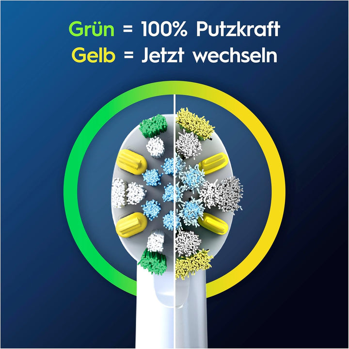Oral-B Pro Tiefenreinigung Aufsteckbürsten für elektrische Zahnbürste, 6 Stück, tiefe Zahnreinigung