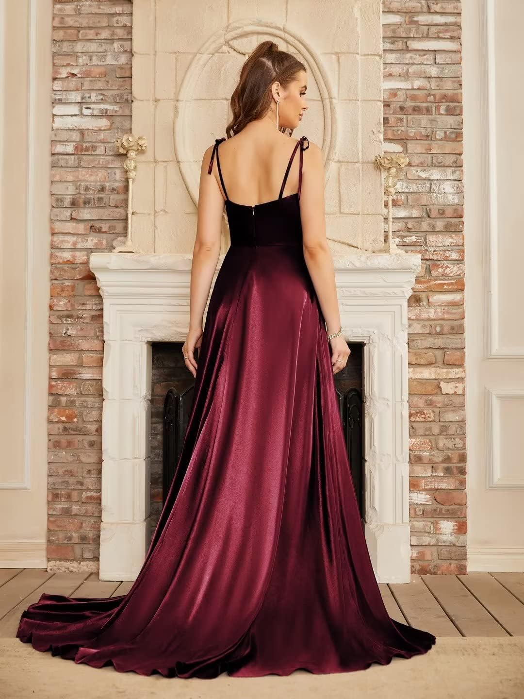 Babyonline D.R.E.S.S. Abendkleid, lang, grosse Grösse, Schlitz, sexy, rückenfrei, schick, elegant, G