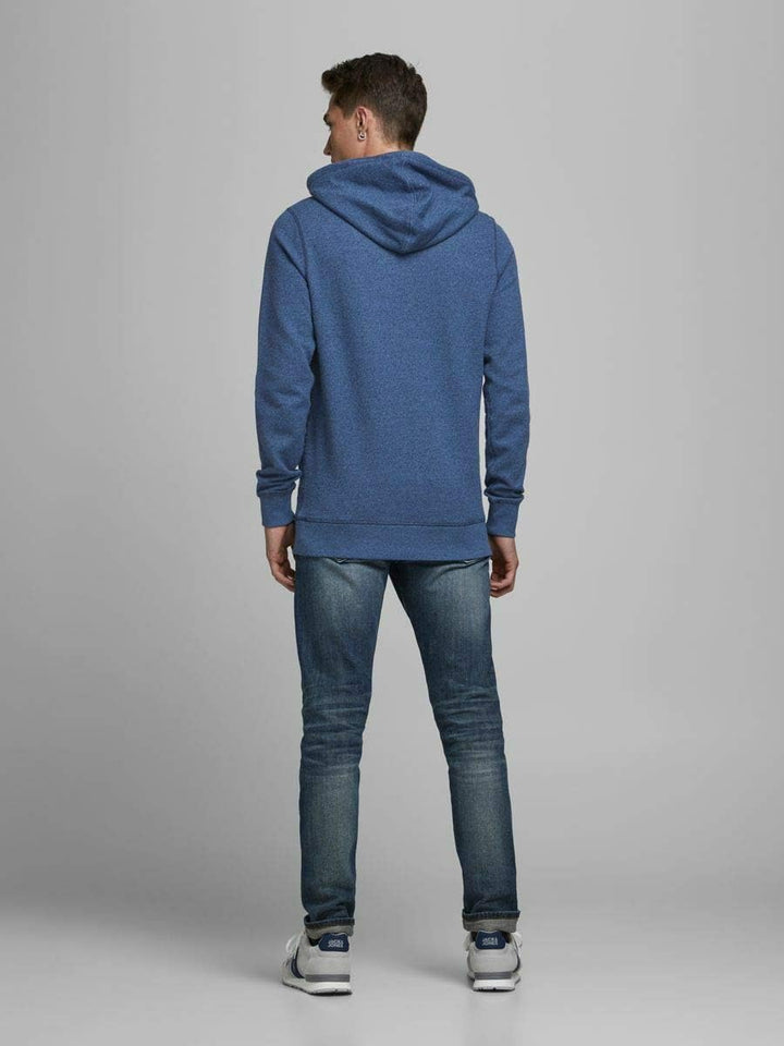 JACK & JONES Male Hoodie Kängurutaschen MNavy Blazer