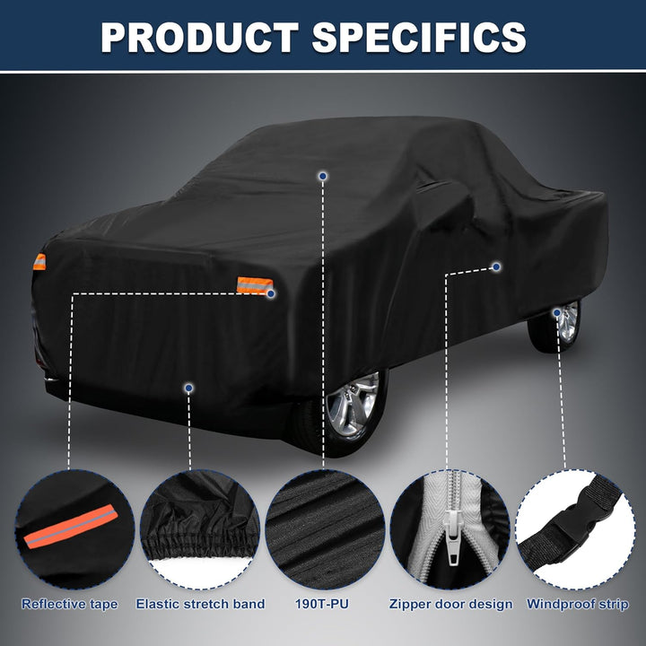A ABSOPRO Auto Abdeckung Outdoor Volle Berichterstattung Abdeckung für Ford F150 2004-2021