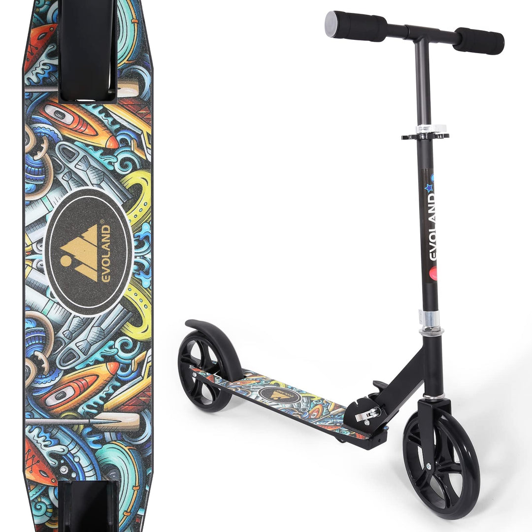Roller Kinder Scooter, Wheel Scooter, Faltbarer Kinderroller für Kinder ab 5 Jahren, höhenverstellba