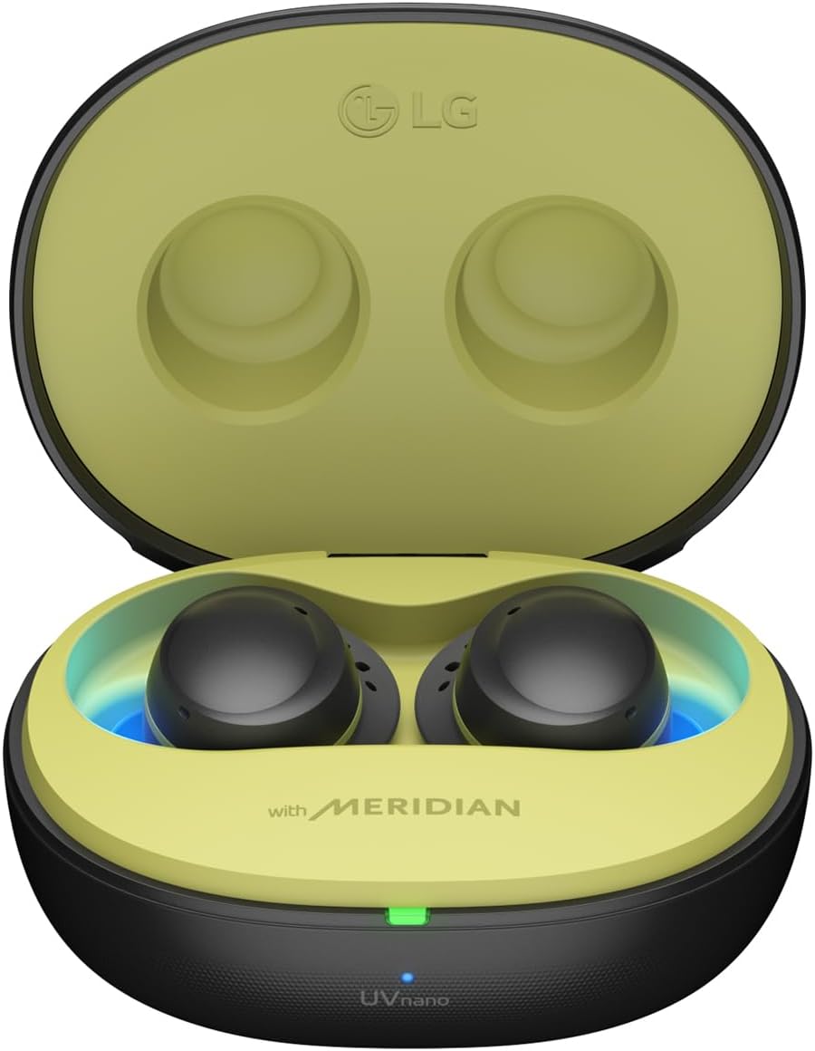 LG Tone Free Fit DTF7Q In-Ear Bluetooth Kopfhörer mit Meridian-Technologie, ANC (Active Noise Cancel