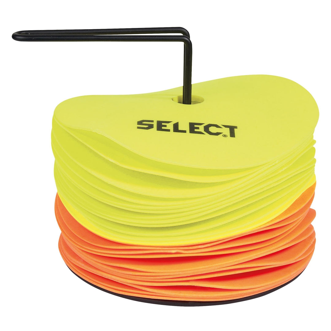 Select Floormarker Spiel- und Trainingsausrüstung Trainingszubehör -gelb orange- One Size gelb/Orang