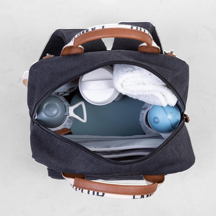 CHILDHOME, Wickelrucksack Family Bag Club, Grosses Fassungsvermögen, Multifunktional, 11 Fächer, Iso