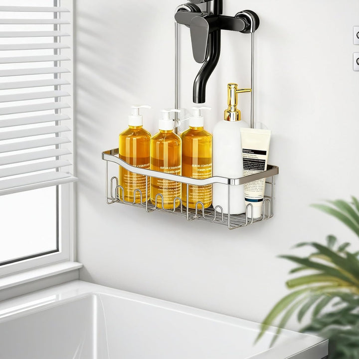 Duschablage Zum Hängen Duschregal Duschkorb Shampoo Halterung Für Dusche Shower Shelf Duschkorb Hang