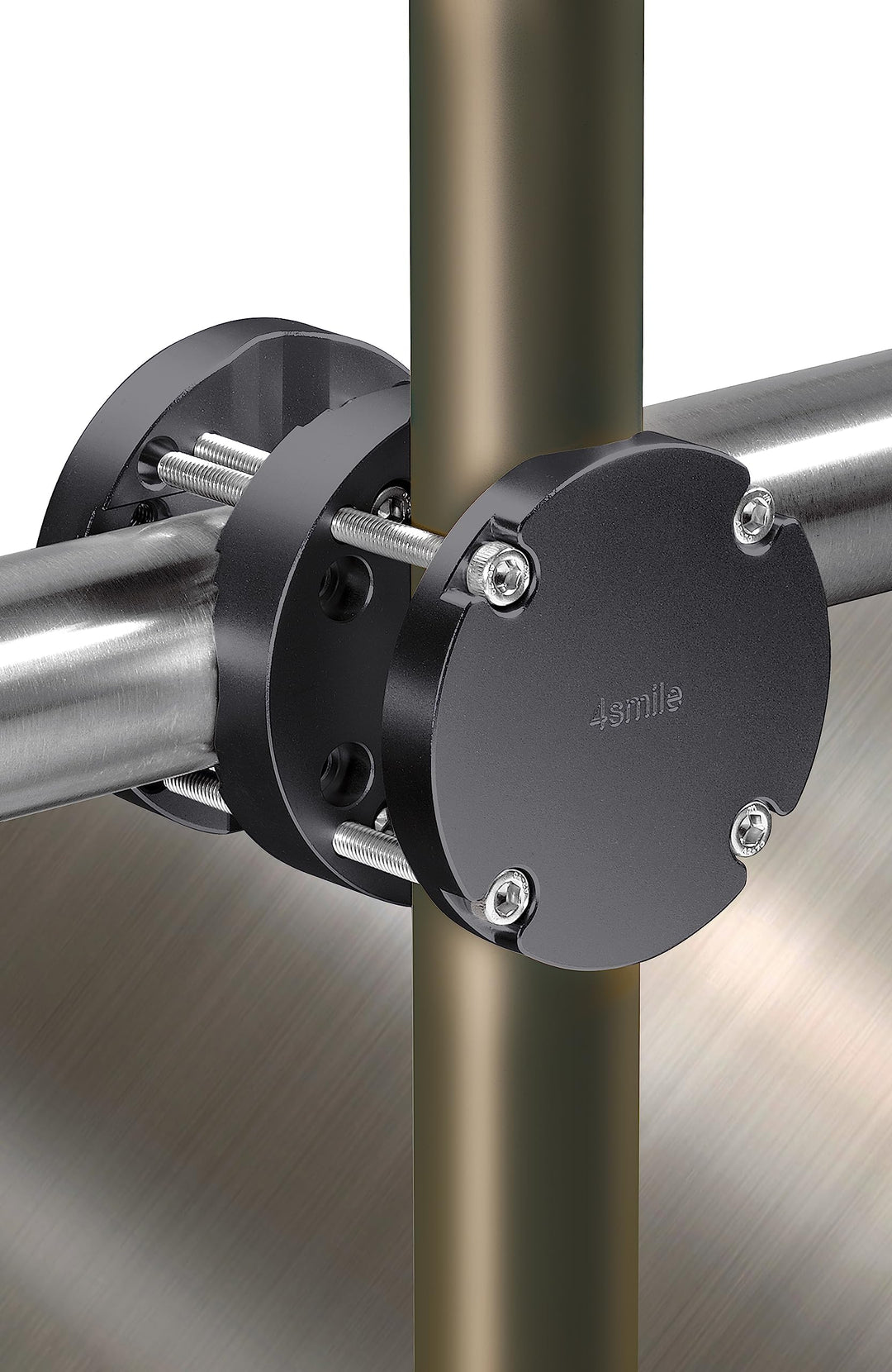 4smile Sonnenschirmhalter Balkongeländer – Aluminium Sonnenschirm Balkon Halterung - Schirmhalterung