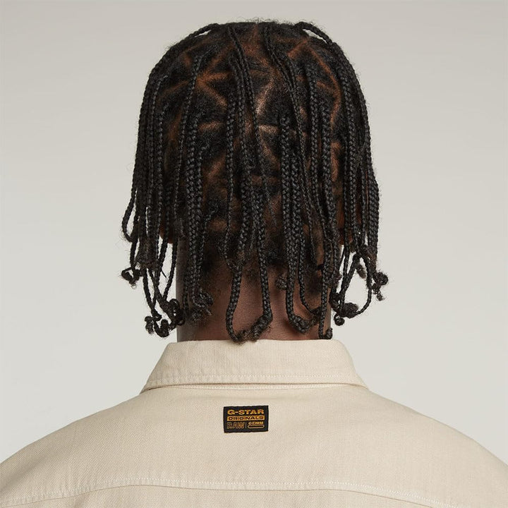 G-STAR Herren Marine Slim Hemd Shirts (1er Pack) S Beige (Dk Brick Gd D24963-d454-d848), S Beige (Dk